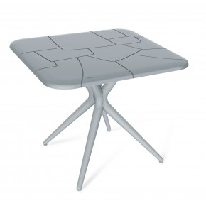 Стол Sheffilton SHT-TU30/TT30 83/83 артикул SHT-СП01 серый/серый